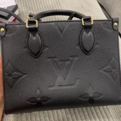 Louis Vuitton M45653 Onthego PM Material Monogram Empreinte Leather photo review