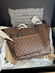 Louis Vuitton M41603 Neverfull MM Ramages Shoulder Bag Monogram Canvas photo review